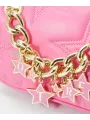 Rosa gesteppte Versace Jeans Handtasche Rosa gesteppte Versace Jeans Handtasche