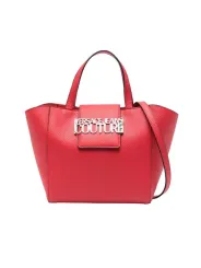 Lachsrosa Versace Lederhandtasche