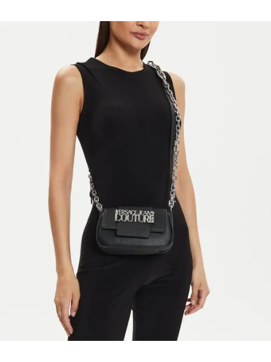 Schwarze Versace Jeans Umhängetasche Schwarze Versace Jeans Umhängetasche