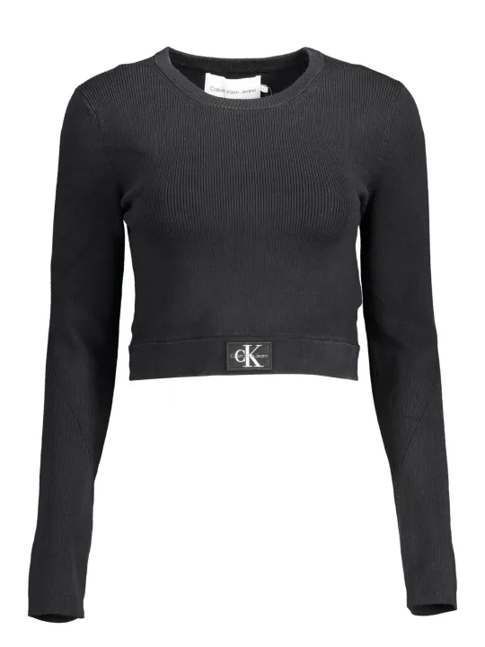 "Calvin Klein Startseite im Sale | CALVIN KLEIN SCHWARZER DAMENPULLOVER online kaufen"|Planet-Deluxe