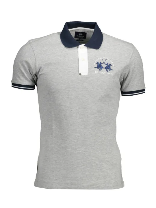 "LA MARTINA Startseite im Sale | LA MARTINA POLO KURZARM HERREN GRAU online kaufen"|Planet-Deluxe