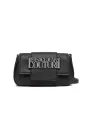 Schwarze Leder Umhängetasche Versace Jeans Schwarze Leder Umhängetasche Versace Jeans