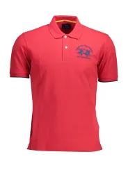 "LA MARTINA Startseite im Sale | LA MARTINA POLO KURZARM HERREN ROT online kaufen"|Planet-Deluxe