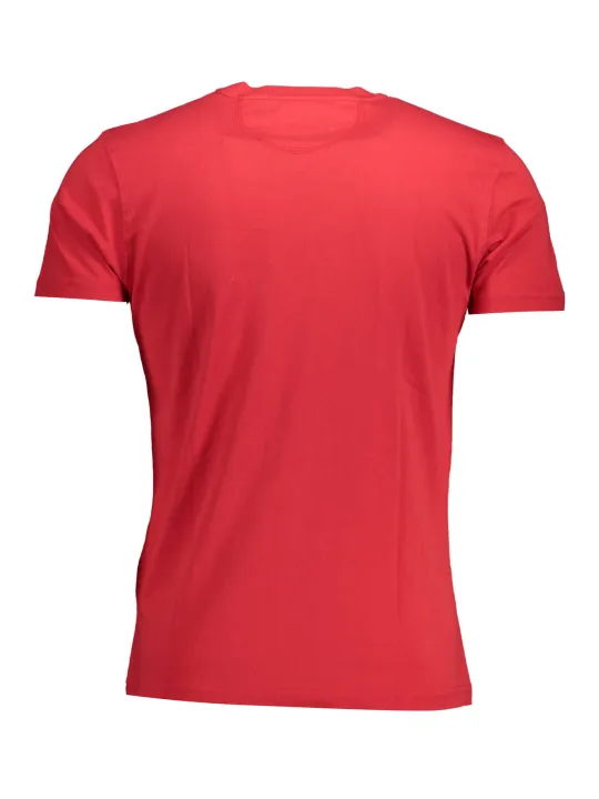 "LA MARTINA T-Shirts im Sale | La Martina Rotes Premium TShirt Kurzarm Herren online kaufen"|Planet-Deluxe