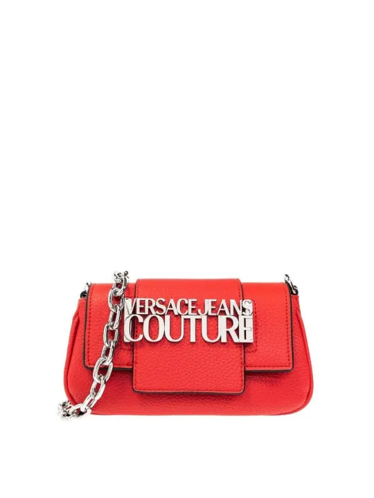 Rote Versace Jeans Umhängetasche mit Kette