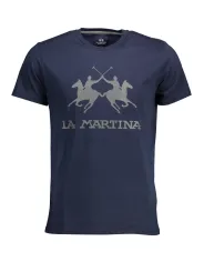 "LA MARTINA T-Shirts im Sale | LA MARTINA HERREN KURZARM T-SHIRT BLAU online kaufen"|Planet-Deluxe