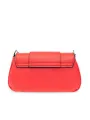 Korallenfarbene Versace Jeans Umhängetasche Leder