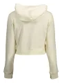"Calvin Klein Sweatshirts im Sale | Calvin Klein Cropped Hoodie Cremefarben online kaufen"|Planet-Deluxe