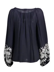 "KOCCA Hemden im Sale | Elegante KOCCA Langarmbluse mit Filigraner Stickerei – Femininer Look mit Weitem Halsausschnitt und Modischen Details, Perfekt online kaufen"|Planet-Deluxe