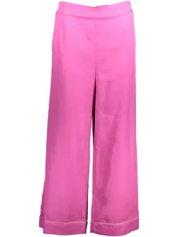 KOCCA LAPSE: Komfort-Hose in Rosa mit Stil und Details