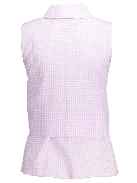 Stilvolles Gingham-Hemd mit Italienkragen – KOCCA AVON