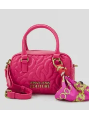Rosa gesteppte Versace Jeans Handtasche