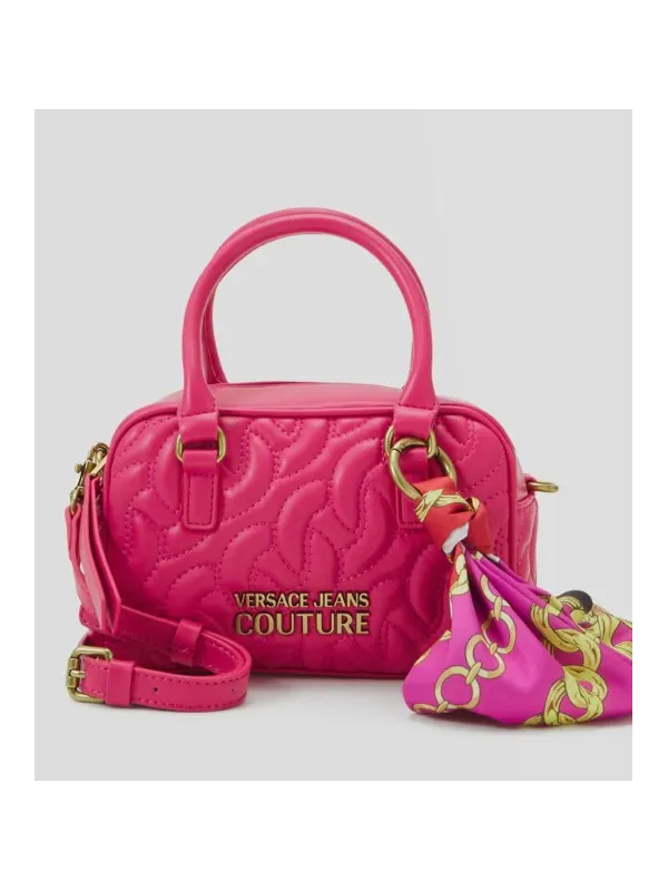 Rosa gesteppte Versace Jeans Handtasche Rosa gesteppte Versace Jeans Handtasche