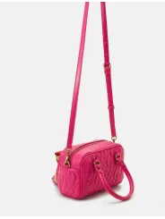 Rosa Versace Jeans Quilted Handtasche
