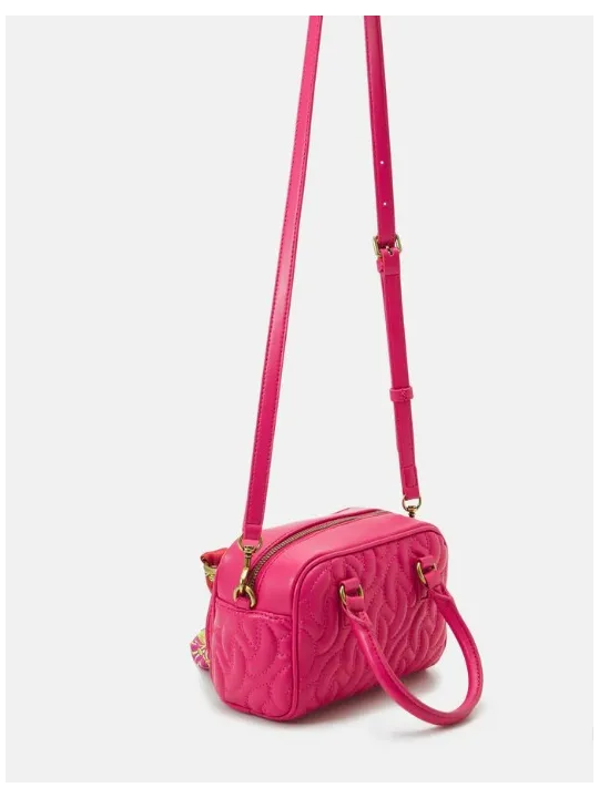 Rosa Versace Jeans Quilted Handtasche