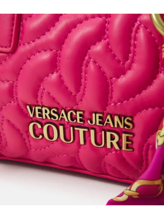 Quilted rosa Versace Jeans Clutch