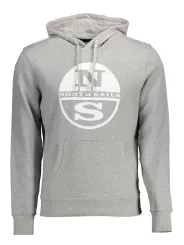 "North Sails Sweatshirts im Sale | North Sails Grauer Komfort Hoodie online kaufen"|Planet-Deluxe