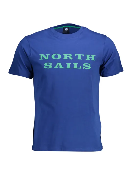 "North Sails T-Shirts im Sale | North Sails Blaues Kurzarmshirt online kaufen"|Planet-Deluxe