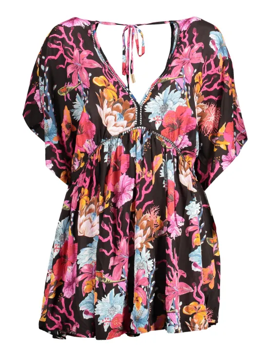 "Desigual Startseite im Sale | DESIGUAL KURZES KLEID DAMEN SCHWARZ online kaufen"|Planet-Deluxe