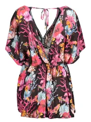 "Desigual Startseite im Sale | DESIGUAL KURZES KLEID DAMEN SCHWARZ online kaufen"|Planet-Deluxe