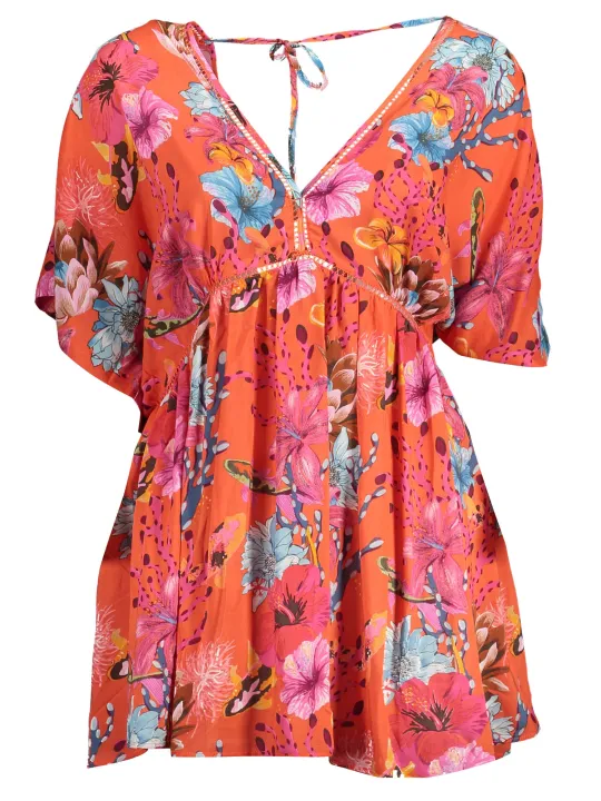 "Desigual Startseite im Sale | DESIGUAL KURZES KLEID FÜR FRAUEN ROT online kaufen"|Planet-Deluxe