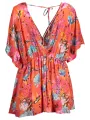 "Desigual Startseite im Sale | DESIGUAL KURZES KLEID FÜR FRAUEN ROT online kaufen"|Planet-Deluxe