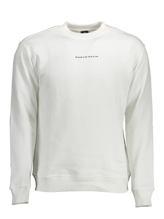 "North Sails Sweatshirts im Sale | North Sails Classic White Langarm-Sweatshirt online kaufen"|Planet-Deluxe