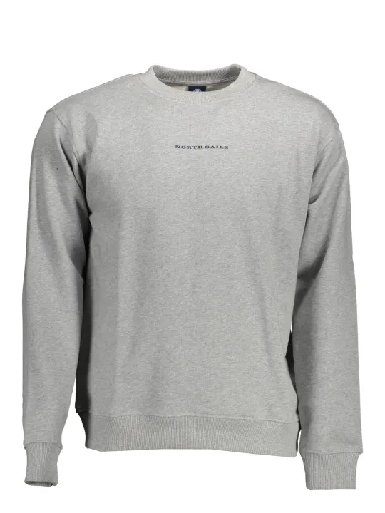 "North Sails Sweatshirts im Sale | North Sails Graues Langarm-Sweatshirt online kaufen"|Planet-Deluxe