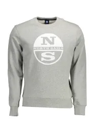 "North Sails Sweatshirts im Sale | North Sails Graues Langarm-Sweatshirt online kaufen"|Planet-Deluxe