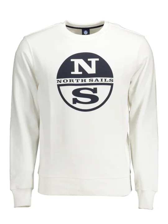 "North Sails Sweatshirts im Sale | North Sails Classic Sweatshirt Bianco online kaufen"|Planet-Deluxe