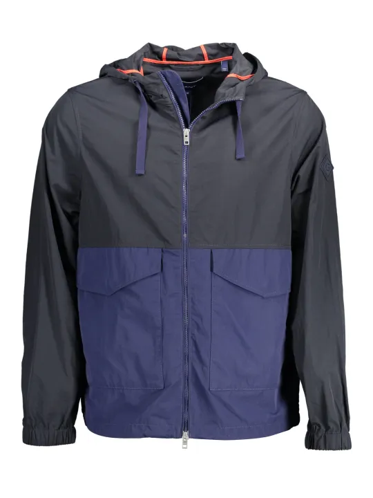 "GANT Herren Windbreakerjacke Blau 409 - Stil & Schutz"