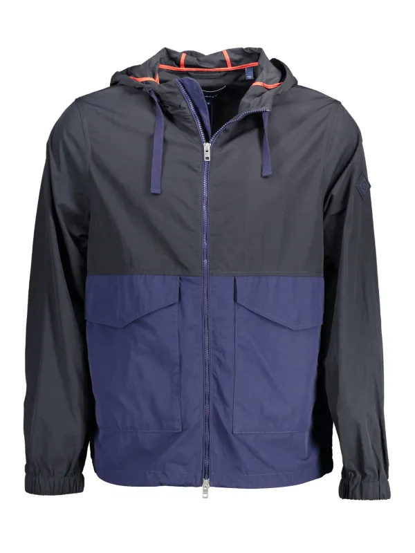 "GANT Herren Windbreakerjacke Blau 409 - Stil & Schutz"