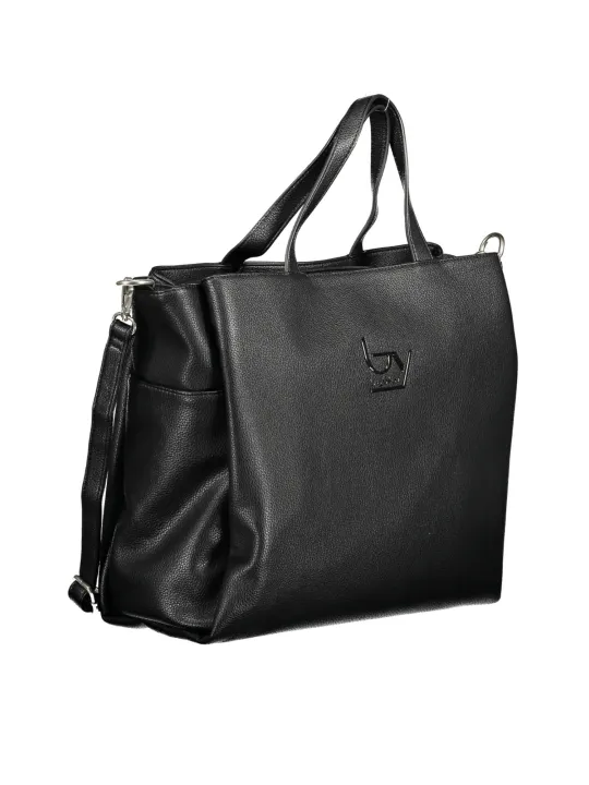 "BYBLOS Einzelstücke & Seltenheiten im Sale | Byblos Nero Ledertasche - Elegante Tote mit Funktionalität online kaufen"|Planet-Deluxe