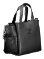 Exklusive Zeitlose BYBLOS Handtasche aus schwarzem Leder