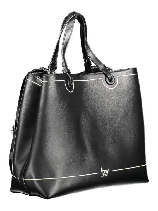"BYBLOS Schwarze Eleganz Handtasche – Exklusives Einzelstück"
