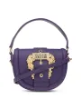 Violette Versace Jeans Umhängetasche mit Löwenkopf