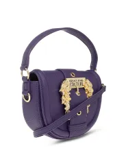Violette Versace Jeans Umhängetasche mit Medusa