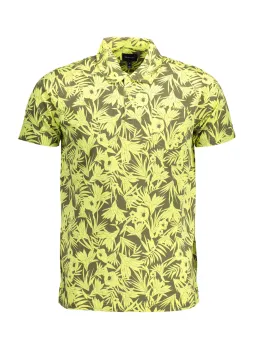 "GANT Poloshirt Limettengrün mit Blattmuster - Stilvoll & Frisch"