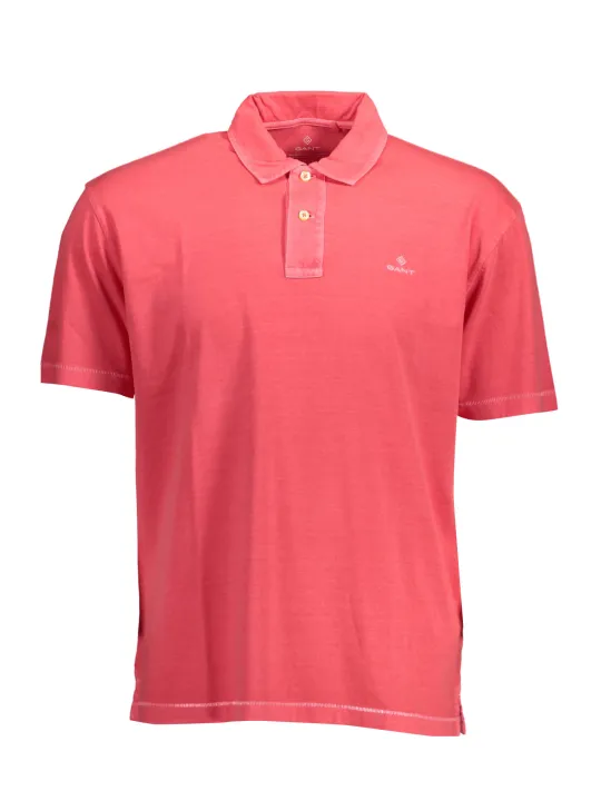 "GANT Poloshirts im Sale | GANT KURZARM-POLOSHIRT IN PINK FÜR HERREN online kaufen"|Planet-Deluxe