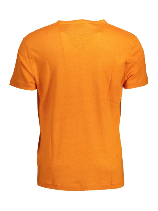 "GANT T-Shirts im Sale | GANT Orange Bio-Baumwolle T-Shirt Kurzarm online kaufen"|Planet-Deluxe