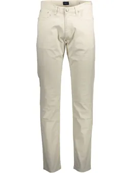 GANT Schmale Bio-Baumwollhose BIANCO 130 | Hosen-Kollektion