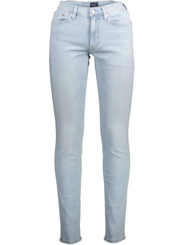 GANT Jeans Azurblau: Vintage-Look für stilvolle Auftritte GANT Jeans Azurblau: Vintage-Look für stilvolle Auftritte