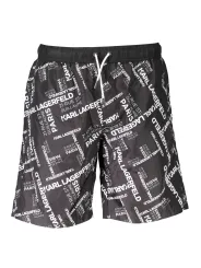 "Karl Lagerfeld Beachwear Badehosen im Sale | Karl Lagerfeld Beachwear KL20MBL01_NERO_BLACK online kaufen"|Planet-Deluxe