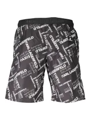"Karl Lagerfeld Beachwear Badehosen im Sale | Karl Lagerfeld Beachwear KL20MBL01_NERO_BLACK online kaufen"|Planet-Deluxe