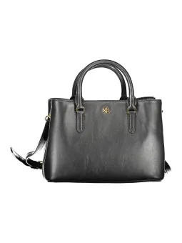 RALPH LAUREN: Elegante Schwarze Damen-Satchel Tasche