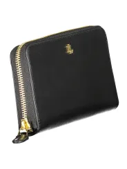 RALPH LAUREN Elegante Schwarze Damen Geldbörse
