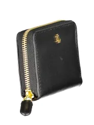RALPH LAUREN: Elegante Schwarze Leder Geldbörse