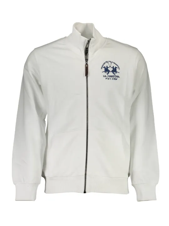"LA MARTINA Startseite im Sale | LA MARTINA SWEATSHIRT MIT REISSVERSCHLUSS HERREN WEISS online kaufen"|Planet-Deluxe