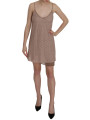 Dresses Beige A-Line Spaghetti Strap Mini Dress 260,00 € 7333413034922 | Planet-Deluxe