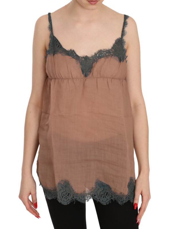 Tops & T-Shirts Elegant Spaghetti Strap Lace Top 170,00 € 7333413030733 | Planet-Deluxe